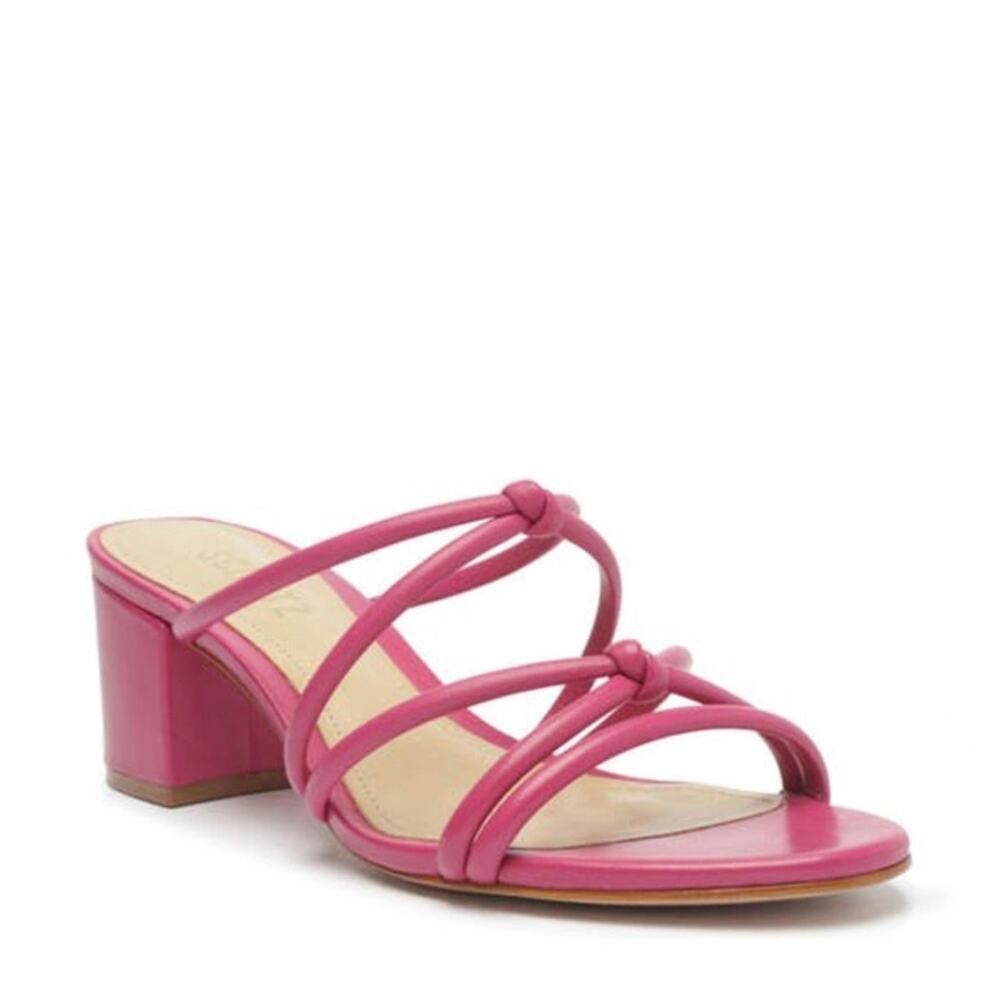 New! Schutz Princey Sandals New Hot Pink